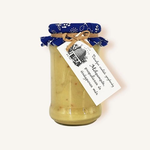 Kékfestős Méhpempős-Propoliszos-Virágporos Krémméz 400g